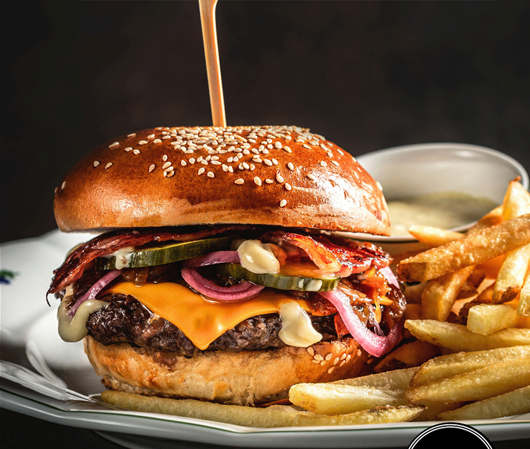 Burger z menu